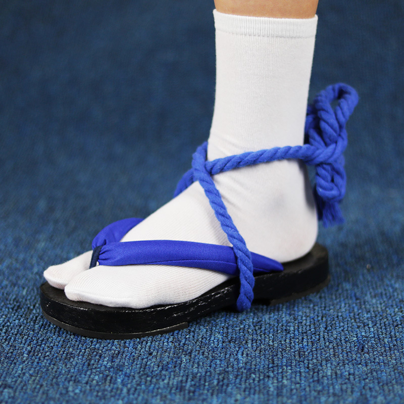 Geta Wooden Sandal - Sandal Geta Tali Biru – Sepatu