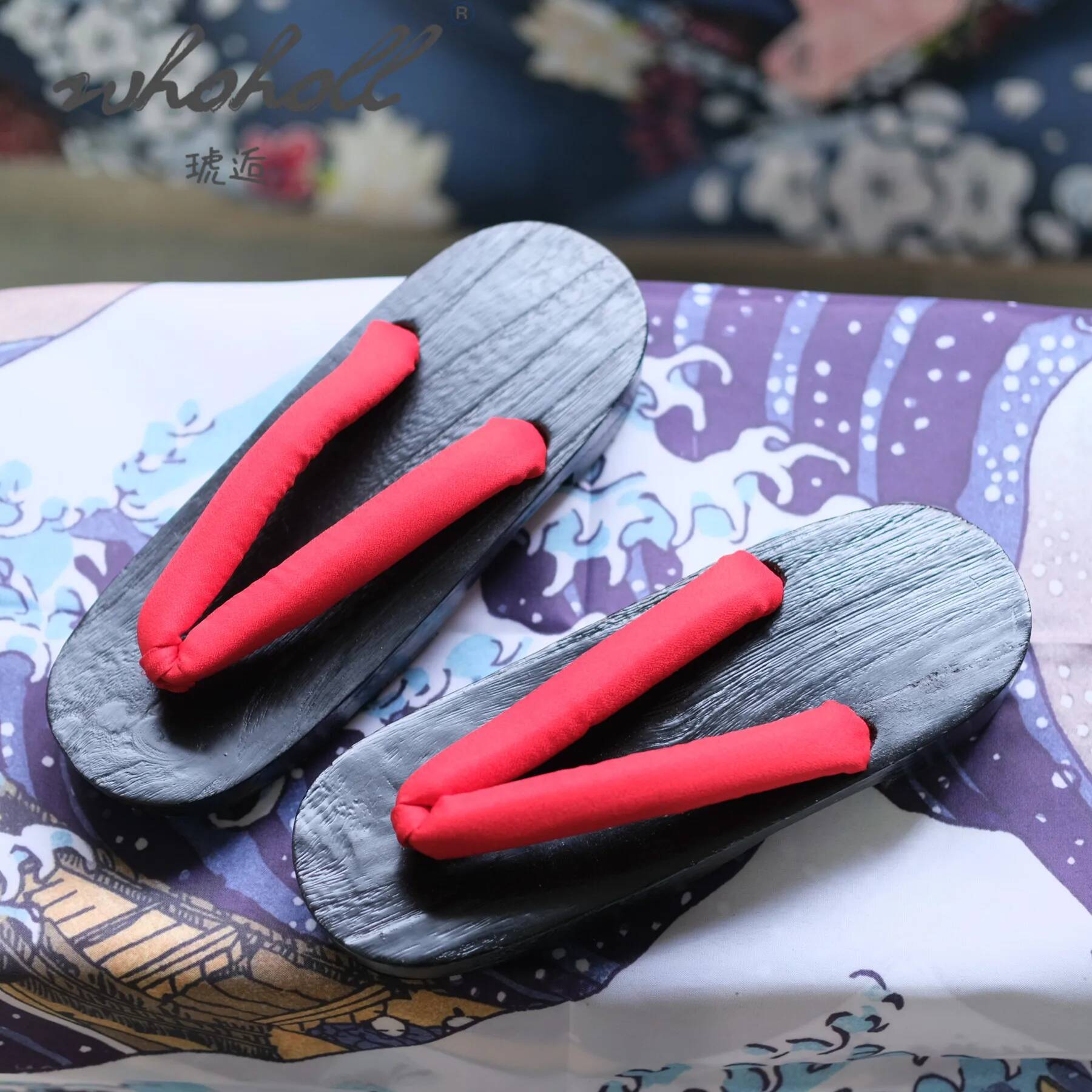 Geta Wooden Sandal - Sepatu Geta Jepang Wanita Musim Panas,