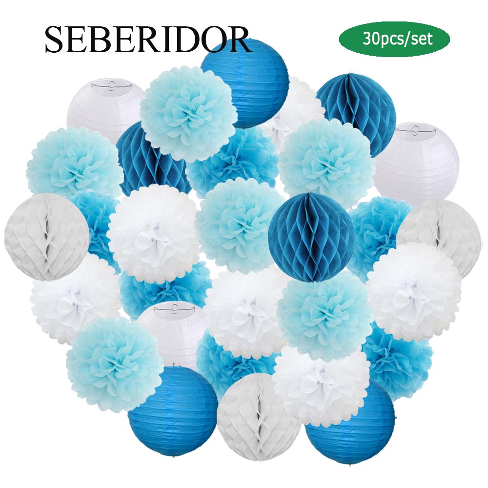 Japanese Lantern Paper - 30pcs/Set Dekorasi Festival Liburan Lentera Kertas