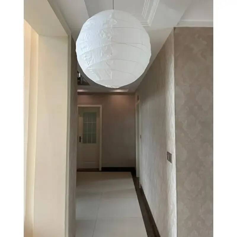 Japanese Lantern Paper - Lentera Bulat Besar Putih Berbentuk Bola