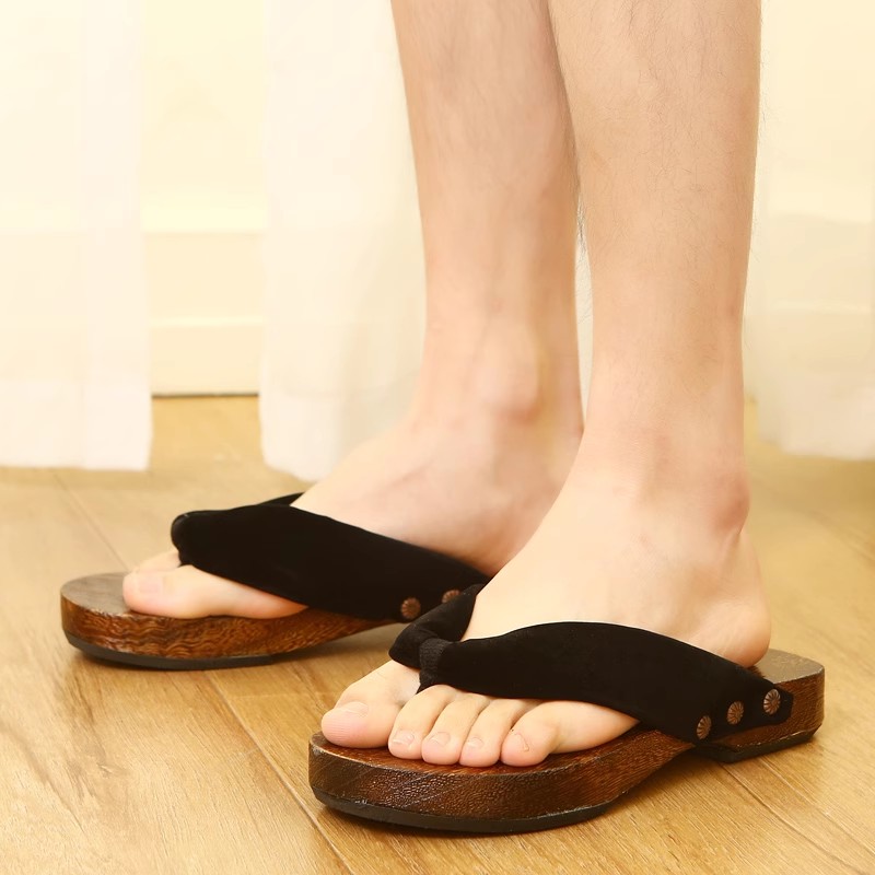 Sandal Bakiak Musim Panas Ninj - Geta Wooden Sandal ulasan dan harga