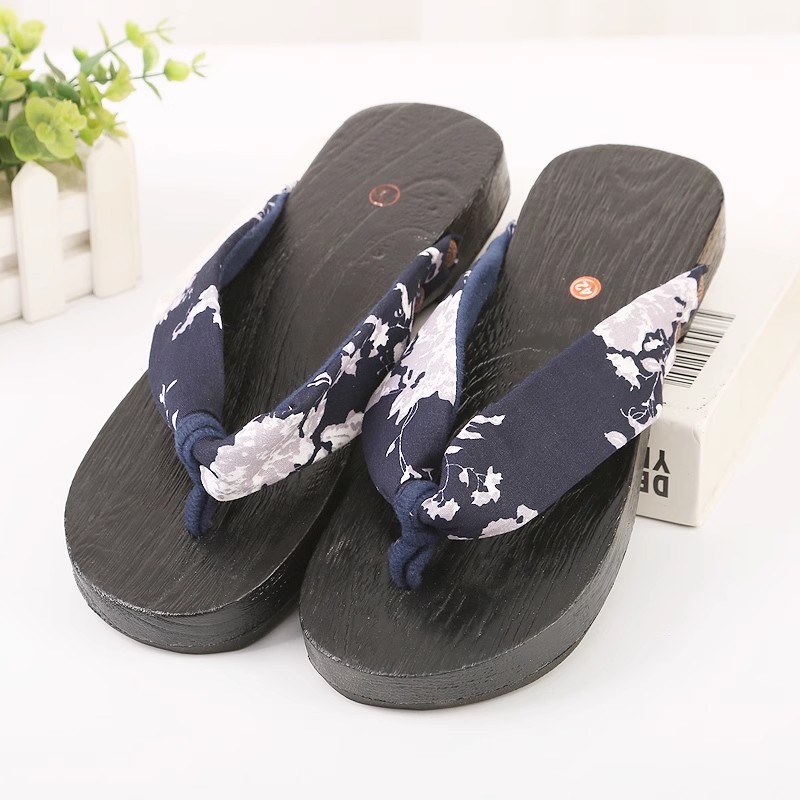 Sandal Bakiak Musim Panas Ninj - Geta Wooden Sandal ulasan dan harga