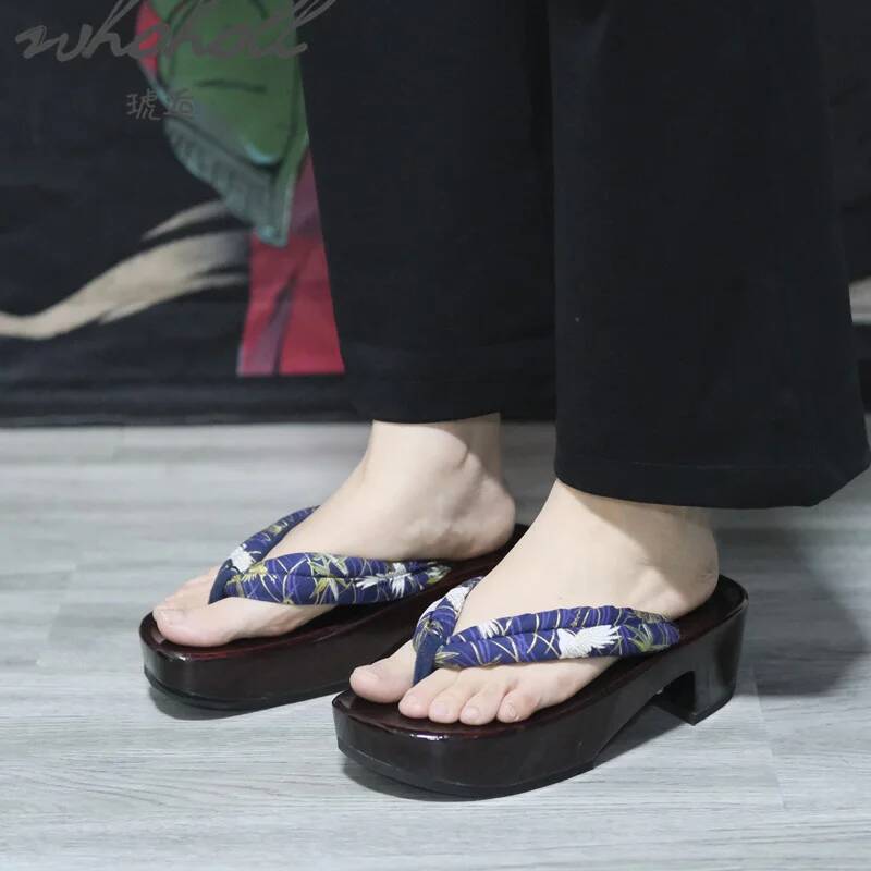 Sandal Wanita Musim Panas Kayu - Geta Wooden Sandal ulasan dan harga