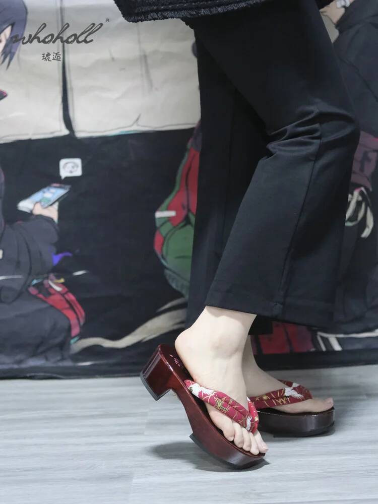 Sandal Wanita Musim Panas Kayu - Geta Wooden Sandal ulasan dan harga