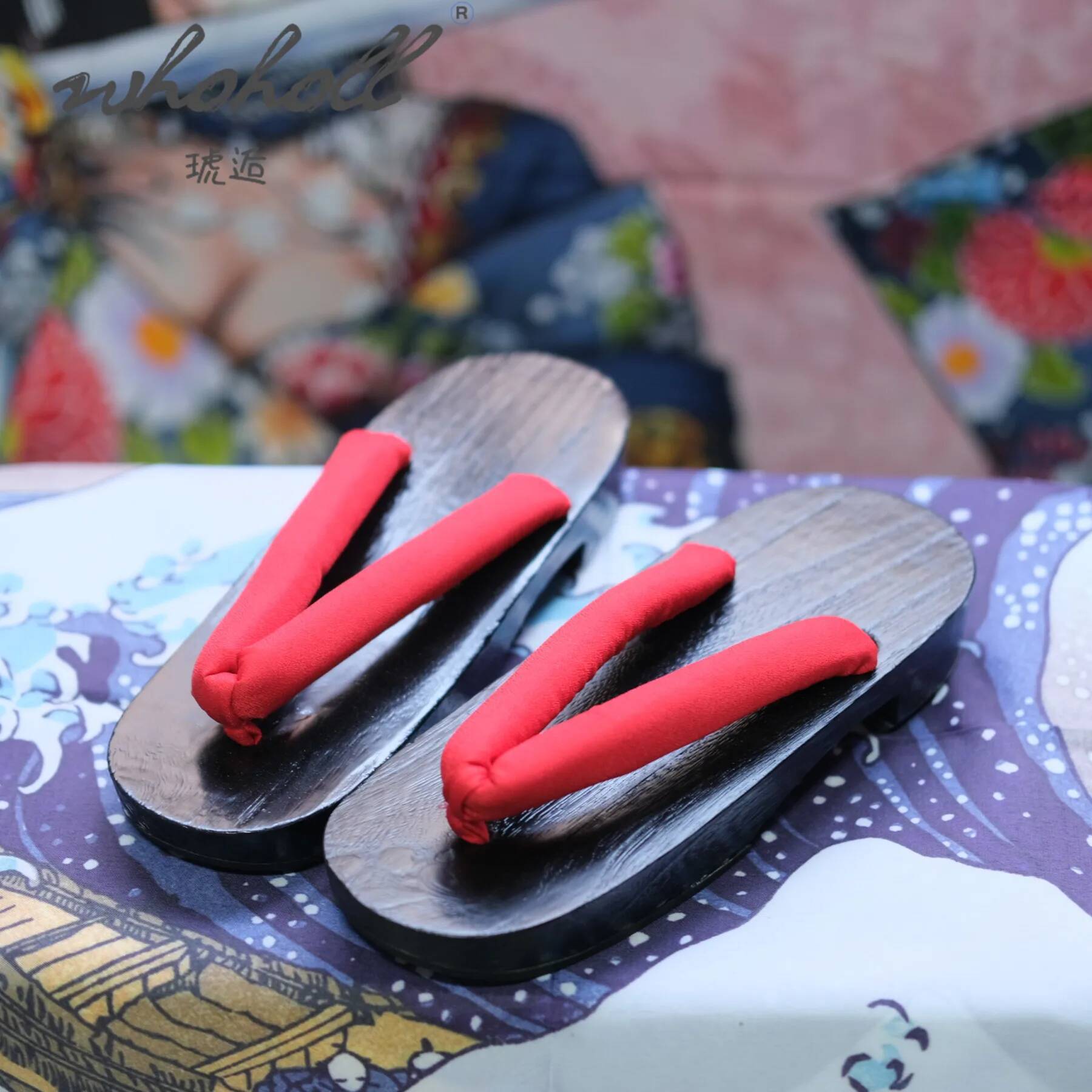 Sepatu Geta Jepang Wanita Musi - Geta Wooden Sandal ulasan dan harga