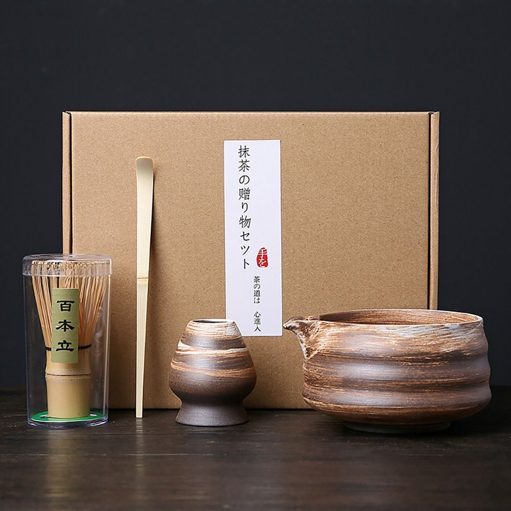 4 buah Set teh Matcha Jepang k - Bamboo Whisk Chasen ulasan dan harga