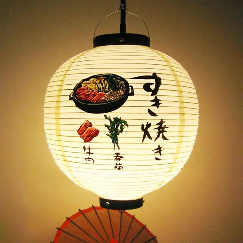 Lentera Gantung PVC Tahan Air  - Japanese Lantern Paper ulasan dan harga