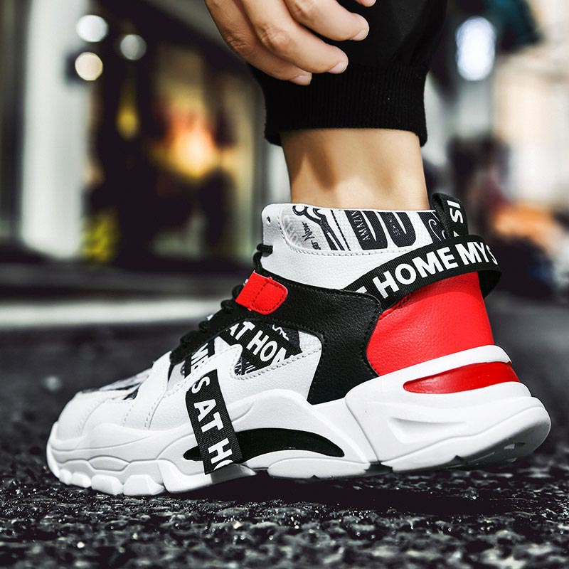 Sneakers Pria Chunky Atasan Ti - Japanese Lifestyle Name ulasan dan harga