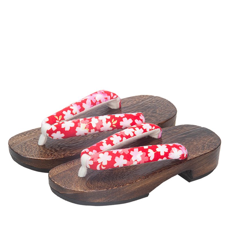 Gaya Jepang Anime sepatu Cospl - Geta Wooden Sandal ulasan dan harga