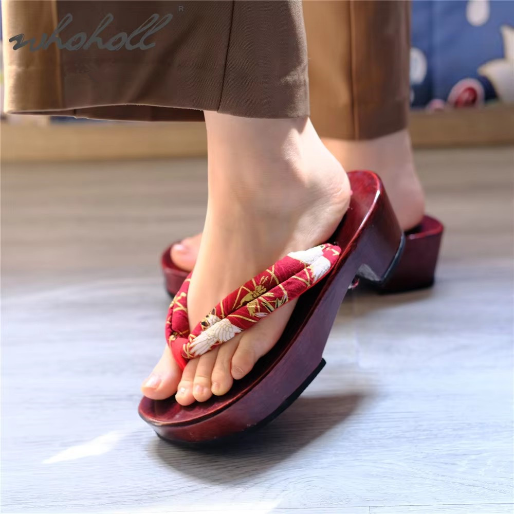 Sepatu Cosplay Animasi Geta Je - Geta Wooden Sandal ulasan dan harga