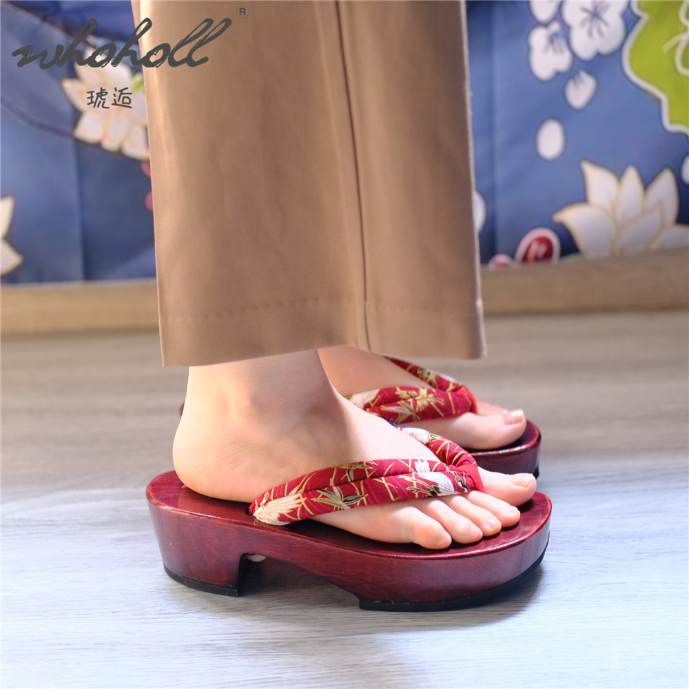 Sepatu Cosplay Animasi Geta Je - Geta Wooden Sandal ulasan dan harga