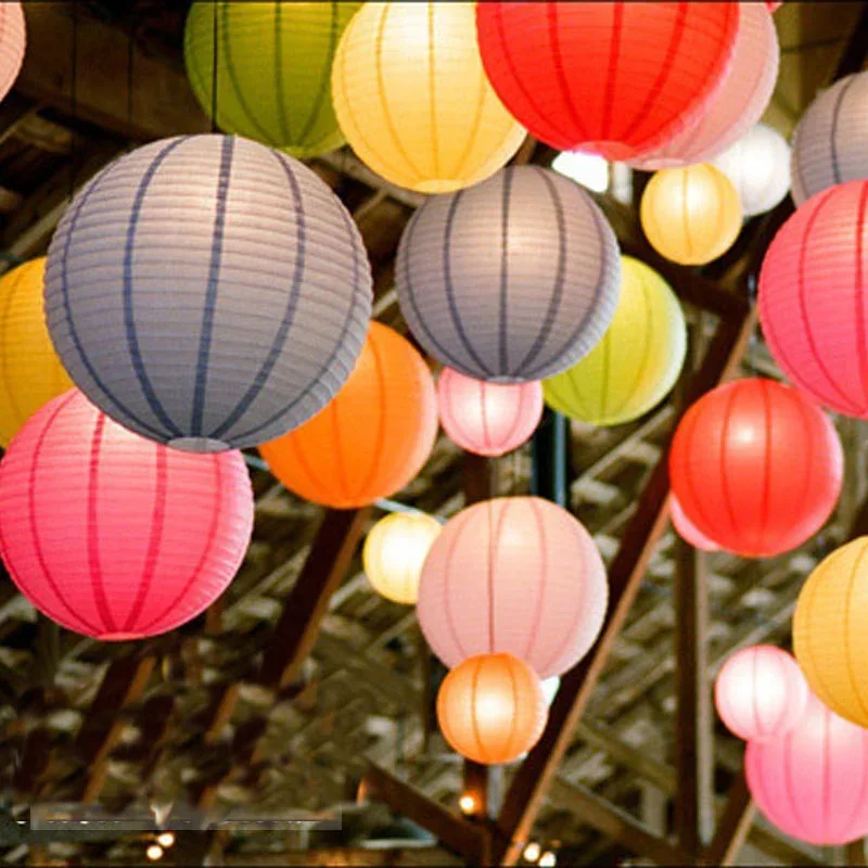 Lentera Kertas Cina Multiwarna - Japanese Lantern Paper ulasan dan harga