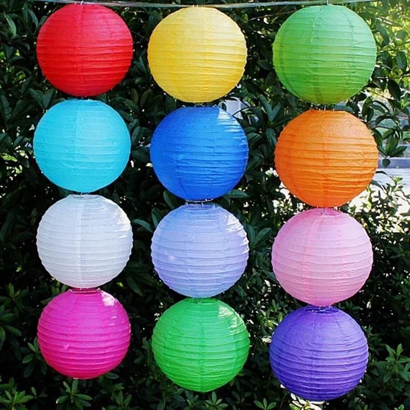 Lentera Kertas Cina Multiwarna - Japanese Lantern Paper ulasan dan harga