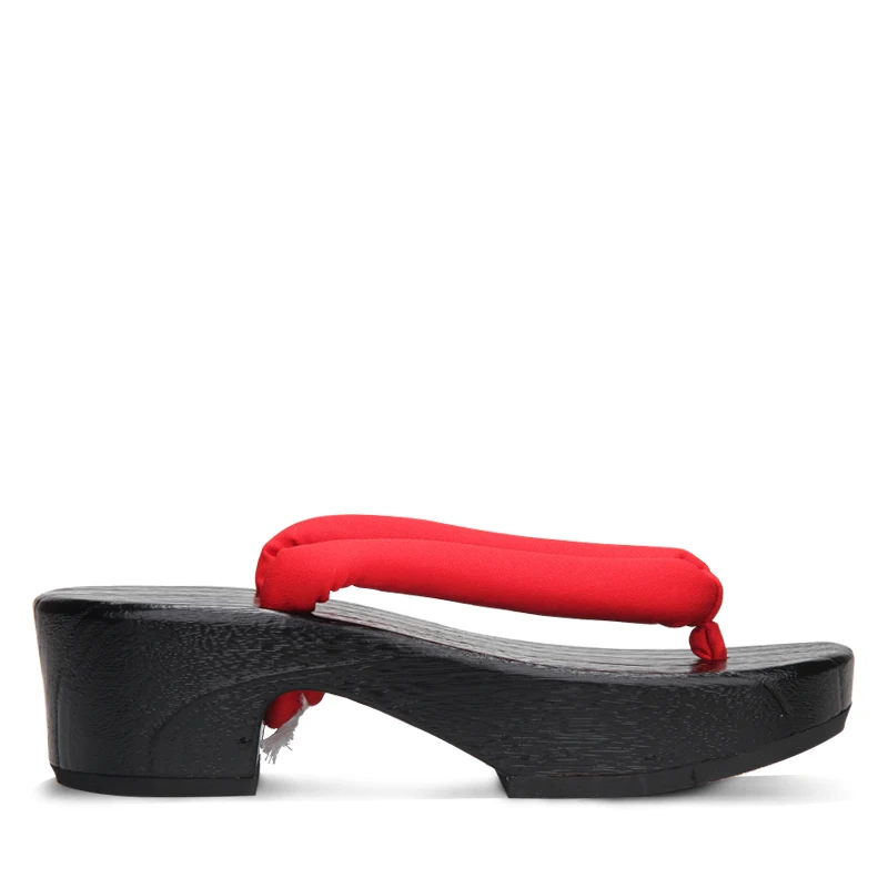 Sandal Kayu Bentuk Bulan Sabit - Geta Wooden Sandal ulasan dan harga