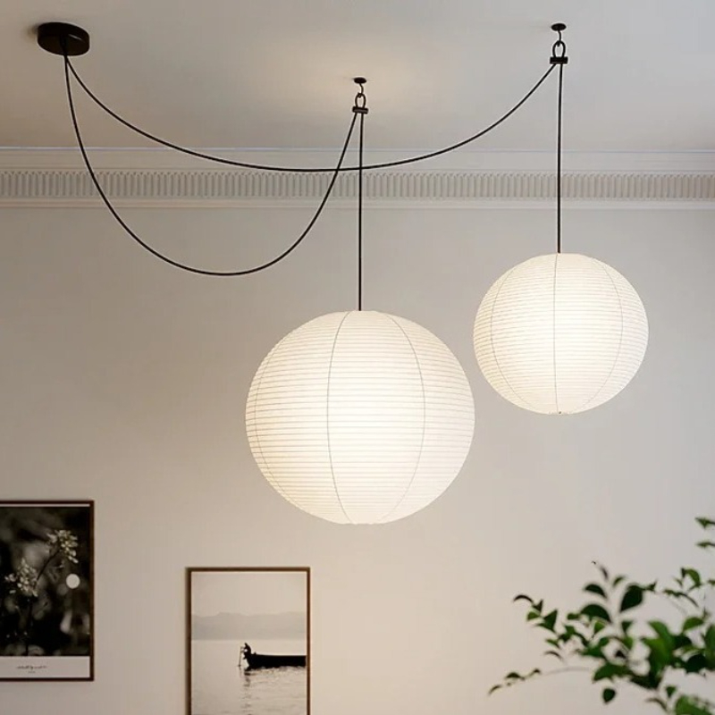 Lampu Gantung Modern Gaya Jepa - Japanese Lantern Paper ulasan dan harga