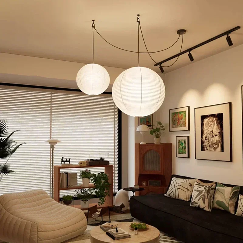Lampu Gantung Modern Gaya Jepa - Japanese Lantern Paper ulasan dan harga