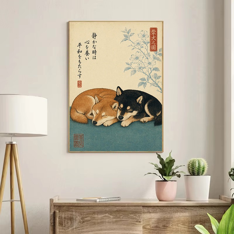 Poster Estetika Sushi Sakura B - Japanese Culture Lifestyle ulasan dan harga