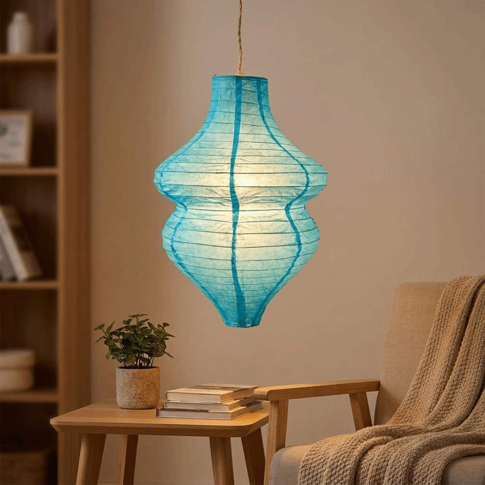 Lentera Botol Bunga Vintage Kr - Japanese Lantern Paper ulasan dan harga