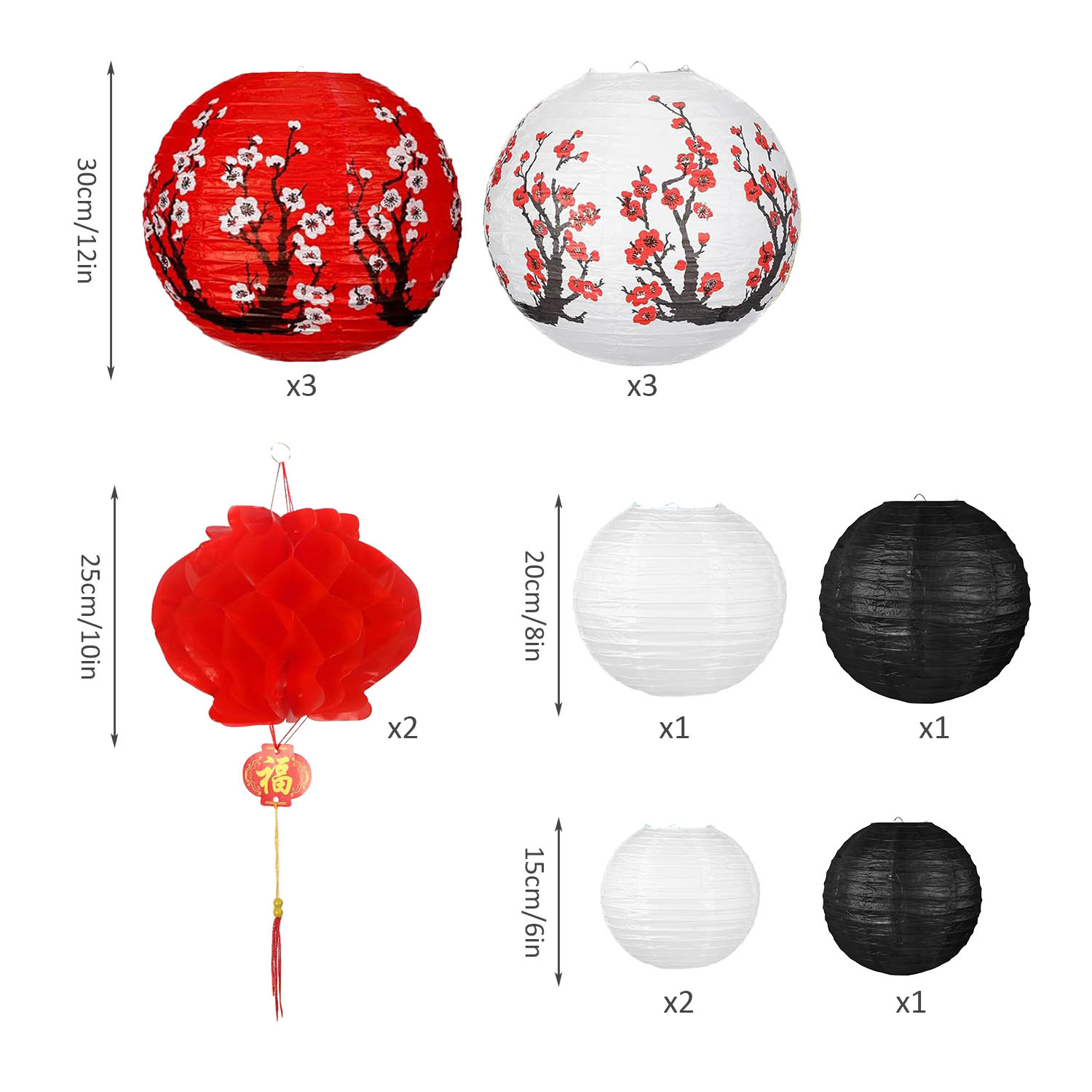 Lentera Kertas Gantung Jepang  - Japanese Lantern Paper ulasan dan harga